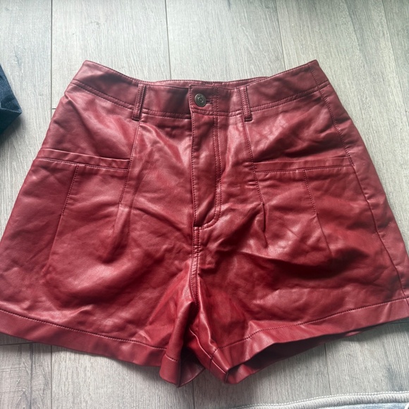 Free People Press Play Vegan Shorts - Picture 2 of 4
